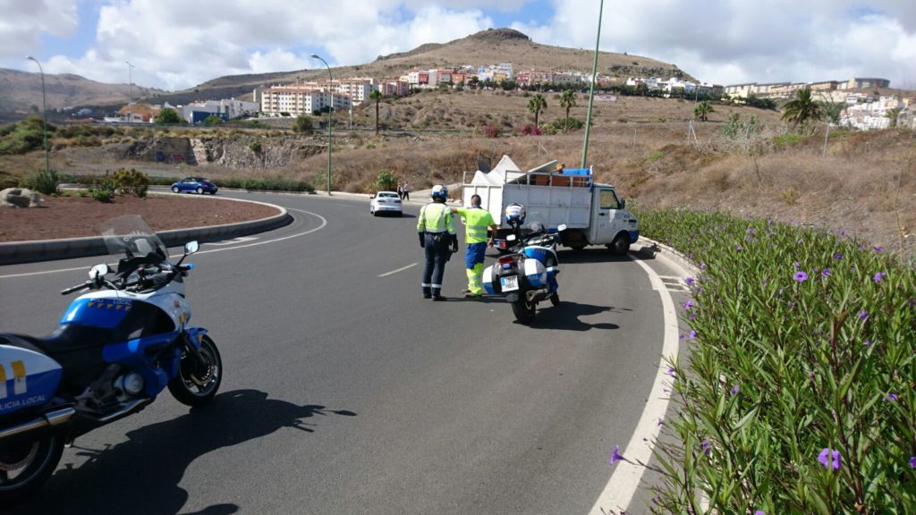 Nuevo accidente en Limpieza Viaria y con este ya van tres